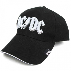 Cap - Baseball Cap - AC/DC - weißes Logo Cap - Baseball Cap - AC/DC - weißes Logo