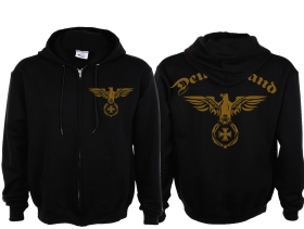 Frauen Kapuzenjacke - Phoenix - Deutschland - schwarz Frauen Kapuzenjacke - Phoenix - Deutschland - schwarz