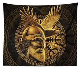 Wanddekoration - Tuch - Viking Warrior - 200x150cm Wanddekoration - Tuch - Viking Warrior - 200x150cm