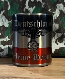Edelstahltasse - Deutschland meine Heimat Edelstahltasse - Deutschland meine Heimat