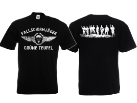 T-Hemd - Grüne Teufel - Fallschirmjäger T-Hemd - Grüne Teufel - Fallschirmjäger