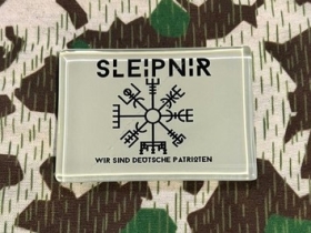Magnet - Glas - Sleipnir - Wir sind Deutsche Patrioten Magnet - Glas - Sleipnir - Wir sind Deutsche Patrioten