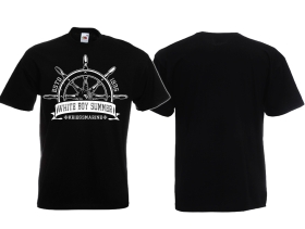 T-Hemd - White Boy Summer - Kriegsmarine - Motiv 1 - schwarz/weiß T-Hemd - White Boy Summer - Kriegsmarine - Motiv 1 - schwarz/weiß