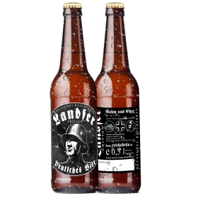 Bier - Deutsches Reichsbräu "e;Landser Edition"e; - 1 Flasche inkl. 0,08€ Pfand Bier - Deutsches Reichsbräu "e;Landser Edition"e; - 1 Flasche inkl. 0,08€ Pfand