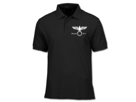 Polo-Shirt - Wunschtext - Druck vorne Polo-Shirt - Wunschtext - Druck vorne