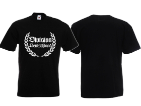 T-Hemd - Division Deutschland - klassisch - Motiv 2 - schwarz T-Hemd - Division Deutschland - klassisch - Motiv 2 - schwarz