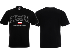 T-Hemd - College Stil Deutsches Reich - Hessen T-Hemd - College Stil Deutsches Reich - Hessen