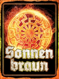 Blechschild - 20x30cm - Sonnenbraun Blechschild - 20x30cm - Sonnenbraun