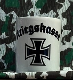 Keramik Spardose - Kriegskasse - Motiv 2 Keramik Spardose - Kriegskasse - Motiv 2