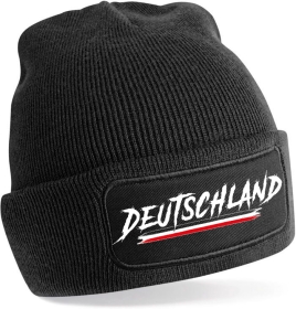 Mütze - BD - Deutschland - Motiv 4 - schwarz Mütze - BD - Deutschland - Motiv 4 - schwarz