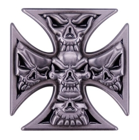 Pin - Eisernes Kreuz mit Totenköpfen Pin - Eisernes Kreuz mit Totenköpfen