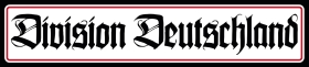 Blechschild - 10x45cm - Division Deutschland Blechschild - 10x45cm - Division Deutschland