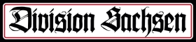 Blechschild - 10x45cm - Division Sachsen Blechschild - 10x45cm - Division Sachsen