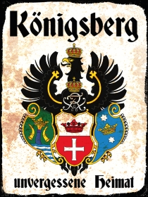Holzschild - 20x30cm - Königsberg - Unvergessene Heimat Holzschild - 20x30cm - Königsberg - Unvergessene Heimat