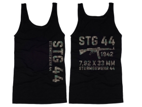 Muskelshirt/Tank Top - Sturmgewehr - STG 44 - schwarz/splittertarn Muskelshirt/Tank Top - Sturmgewehr - STG 44 - schwarz/splittertarn