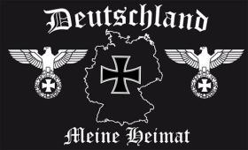 Fahne - Deutschland - Meine Heimat - Motiv 3 (262) Fahne - Deutschland - Meine Heimat - Motiv 3 (262)