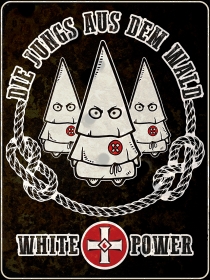 Holzschild - 30x40cm - KKK - Die Jungs aus dem Wald Holzschild - 30x40cm - KKK - Die Jungs aus dem Wald