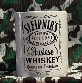 Tasse - Sleipnir - Du trinkst ein Bier, ich einen Whiskey - weiss Tasse - Sleipnir - Du trinkst ein Bier, ich einen Whiskey - weiss