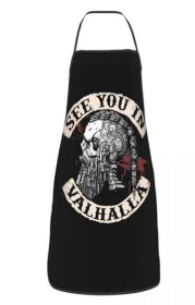 Kochschürze - See you in Valhalla +++EINZELSTÜCK+++ Kochschürze - See you in Valhalla +++EINZELSTÜCK+++