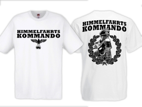 T-Hemd - Männertag - Himmelfahrts-Kommando - weiss T-Hemd - Männertag - Himmelfahrts-Kommando - weiss