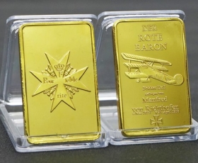 Deko - Gold Unze - Roter Baron Deko - Gold Unze - Roter Baron