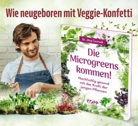 Buch - Die Microgreens kommen! Buch - Die Microgreens kommen!