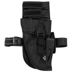 Pistolenbeinholster - schwarz - "e;Tactical"e; rechts Pistolenbeinholster - schwarz - "e;Tactical"e; rechts