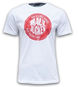 Erik & Sons - T-Shirt - MJ ÄRGER weiss/rot Erik & Sons - T-Shirt - MJ ÄRGER weiss/rot