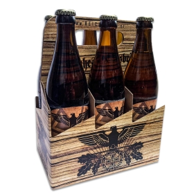 Sixpack / Tragetasche - mit 6 Flaschen Deutsches Reichsbräu 0,5 Liter Sixpack / Tragetasche - mit 6 Flaschen Deutsches Reichsbräu 0,5 Liter
