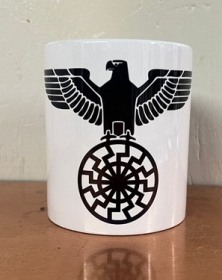 Tasse - Reichsadler mit Schwarzer Sonne - schwarz Tasse - Reichsadler mit Schwarzer Sonne - schwarz