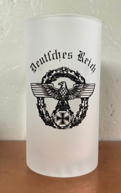 Glaskrug KM - Deutsches Reich - Motiv 1 Glaskrug KM - Deutsches Reich - Motiv 1