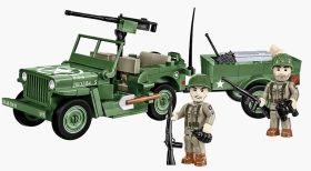 Bausatz - Willys MB & Trailer Bausatz - Willys MB & Trailer
