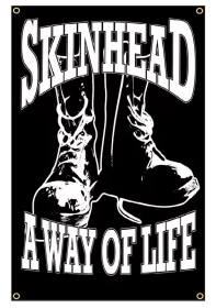 Fahne - Skinhead - A Way of Life (321) Fahne - Skinhead - A Way of Life (321)