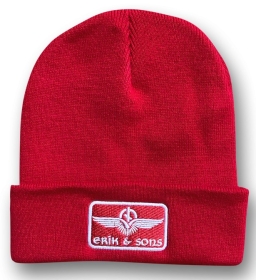 Erik & Sons - Mütze - TORPA rot Erik & Sons - Mütze - TORPA rot
