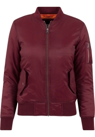 Frauen - Bomberjacke - burgundy Frauen - Bomberjacke - burgundy
