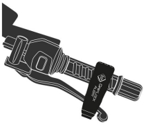 Grip Lock Alarm Tool - (Fahrrad/Motorad/Quad-Schloß) mit Corduratasche Grip Lock Alarm Tool - (Fahrrad/Motorad/Quad-Schloß) mit Corduratasche