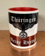 Tasse - rot - Thüringen meine Heimat Tasse - rot - Thüringen meine Heimat
