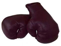 Mini Boxhandschuhe - weinrot Mini Boxhandschuhe - weinrot