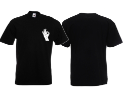 T-Hemd - White Power - Logo - Modern - schwarz T-Hemd - White Power - Logo - Modern - schwarz