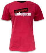 Erik & Sons - T-Shirt - MJ GESICHERT UNBEQUEM - rot Erik & Sons - T-Shirt - MJ GESICHERT UNBEQUEM - rot