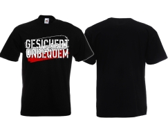Frauen T-Shirt - Gesichert Unbequem Frauen T-Shirt - Gesichert Unbequem