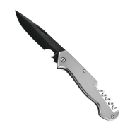 Messer - Taschenmesser - "Brotzeit* inkl. Flaschenöffner & Korkenzieher - 350129 -