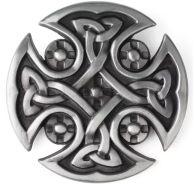 Gürtelschnalle - keltisches Kreuz AEP - Motiv 1