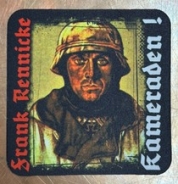 Getränkeuntersetzer - Frank Rennicke - Kamerden