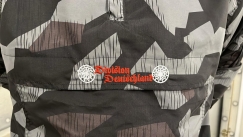Überzieh Jacke Winter - Combat Anorak - Division Deutschland - Splitter dark camo - bestickt (Windbreaker) MT