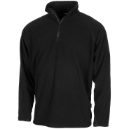 Pullover - MFH - Microfleece - schwarz