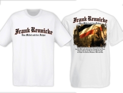 Frauen T-Shirt - Frank Rennicke - Das Mädel mit der Fahne - weiß