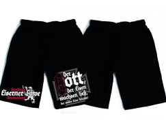 Short - Eiserner Löwe - Der Gott der Eisen wachsen ließ - schwarz