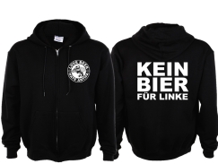 Kapuzenjacke - Love Beer - Hate Antifa