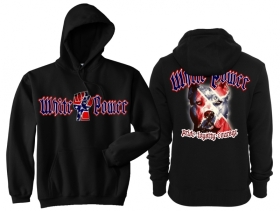 Kapuzenpullover - White Power - Dog Face - Südstaaten Kapuzenpullover - White Power - Dog Face - Südstaaten